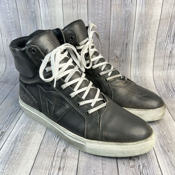 Dainese Street Rocker DWP_R Gray Size 11 Dark Gray Waterproof Motorcycle Shoes - Picture 1 of 12